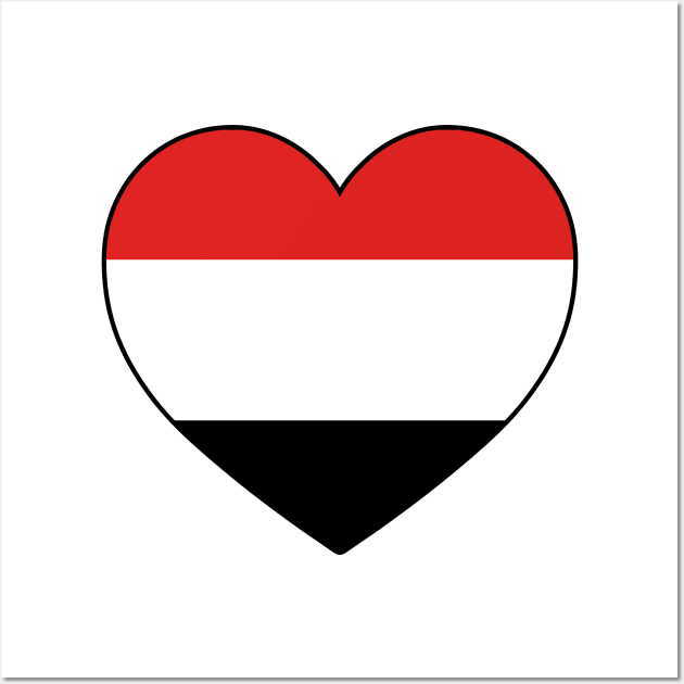 Heart - Yemen Wall Art by Tridaak